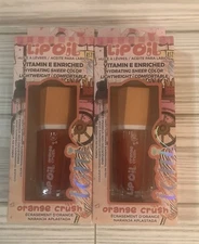 IONI Lip Oil Orange Crush Cotton Candy Hydrating Sheer Color (Set of 2).