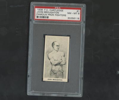 1938 F.C. Cartledge No 1 John Broughton PSA 8