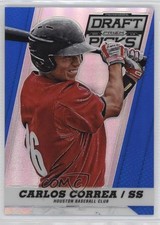 2013 Panini Prizm Perennial Draft Picks Blue Prizm 8/75 Carlos Correa #11 6h1