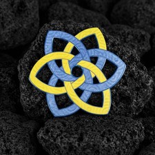 Sun Sky Edition - Eternal Knot Geocoin - Geocaching