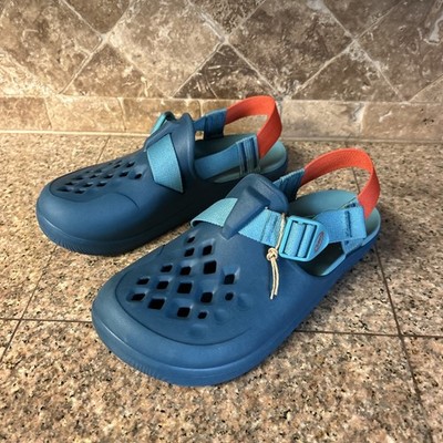 Chaco Chillos Clogs Blue Women's Size 10  Slip-On Comfort Foam Sandals Shoes