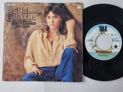 Suzi Quatro - Don't Change My Luck 7'' Vinyl Germany