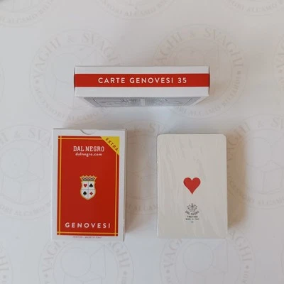 CARTE DA GIOCO DAL NEGRO GENOVESI DA 40 CARTE N. 35 EXTRA (DN014008)