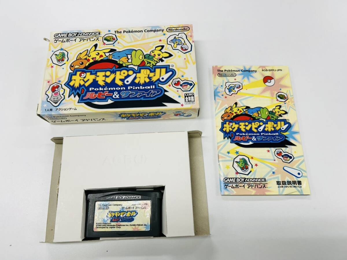 ゲームボーイアドバンス - GBA★POKEMON PINBALL RUBY&amp;SAPPHIRE 海外版 Pokemon Pinball Ruby & Sapphire - GAMEBOY ADVANCE – The