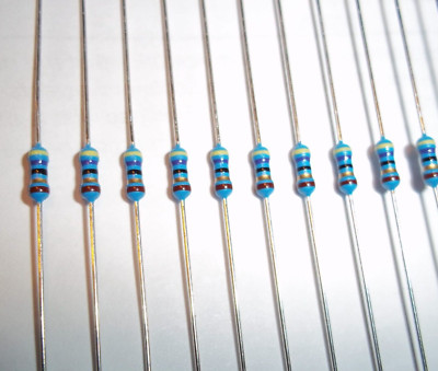 YAGEO 47 Ohms (1/2 W) Metal Film Resistors  ±1% Through Hole (Pack of 20)
