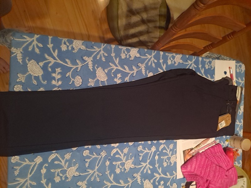 Tailor Vintage NWT Mens 36x32 Performance Pants Black Rayon Canaan Slim NEW $108