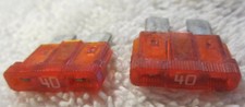 2 lot, Littelfuse 40 amp fuse 257 ATO auto ca...