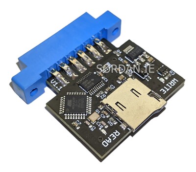 Tapecart Sd Kit Di Montaggio Commodore 64 128 Tapuino Sd2iec Emulator Datassette Scaled - Foto 3