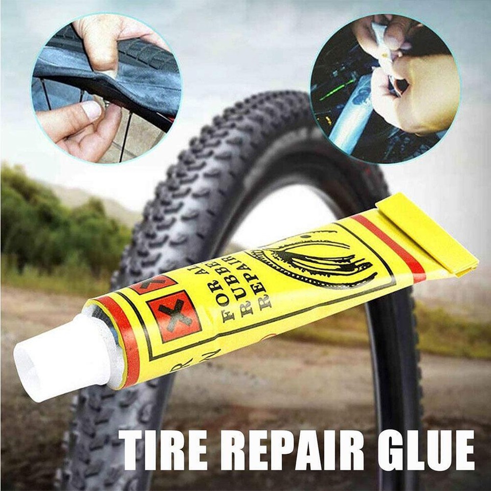 Bicycle Tire Tube Patching Glue Rubber Cement Adhesive Puncture Repair