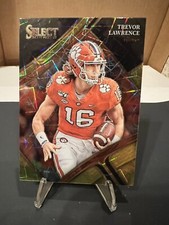 2023 Select Draft Picks Field Level TREVOR LAWRENCE #137 GOLD LAZER PRIZM