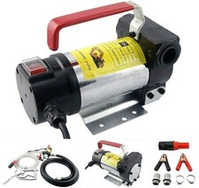 VCT Diesel Transfer Pump Kit 10GPM/40LPM Heavy Duty Portable Electric DC
