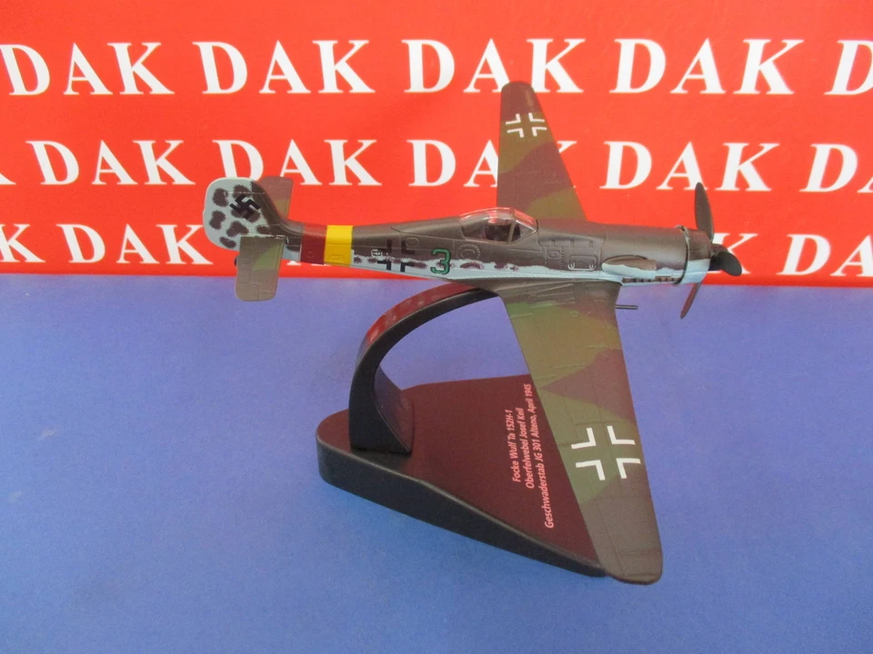 Die cast 1/72 Modellino Aereo Aircraft Focke Wulf Ta 152H-1 JG 301 Alteno 1945 - Immagine 2 di 4