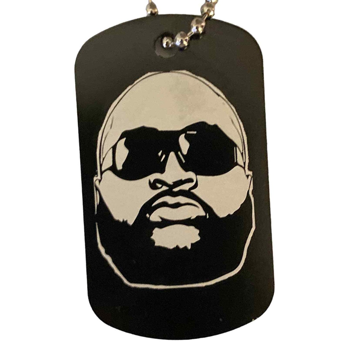 Rick Ross Engraved Pendant With Necklace | eBay