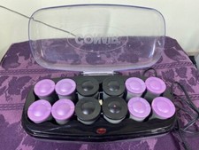 Conair Heat Waves CHV14X Velvet Flocked 8 Large 4 Jumbo Hot Rollers No Clips