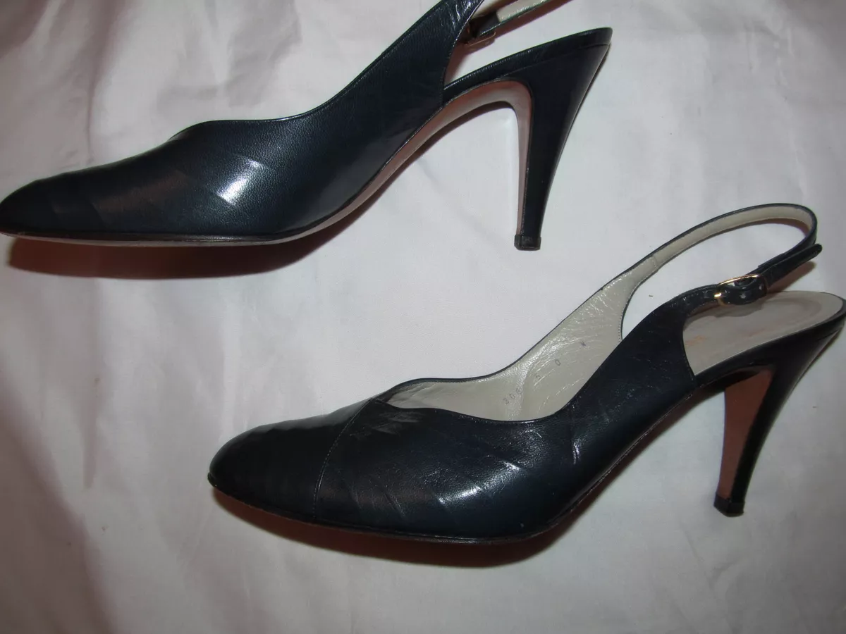 Teal slingback shoes 2025