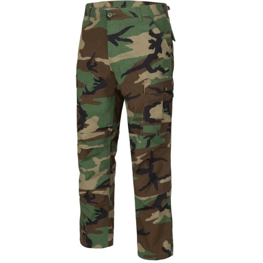 Men's Tactical BDU Pants, Cargo Style Trousers, 100% Cotton Ripstop, Made in USA