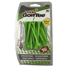 Pride Evolution Plastic Golf Tees - 2 3/4" - Green - 4 Packs - 11817