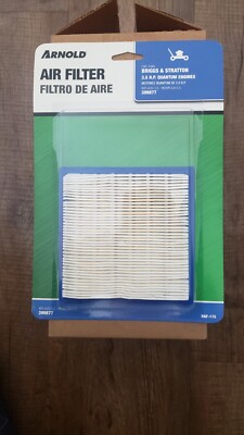 (1 box of 6)  ARNOLD BAF-115 AIR FILTER FOR 3.5hp BRIGGS 399877