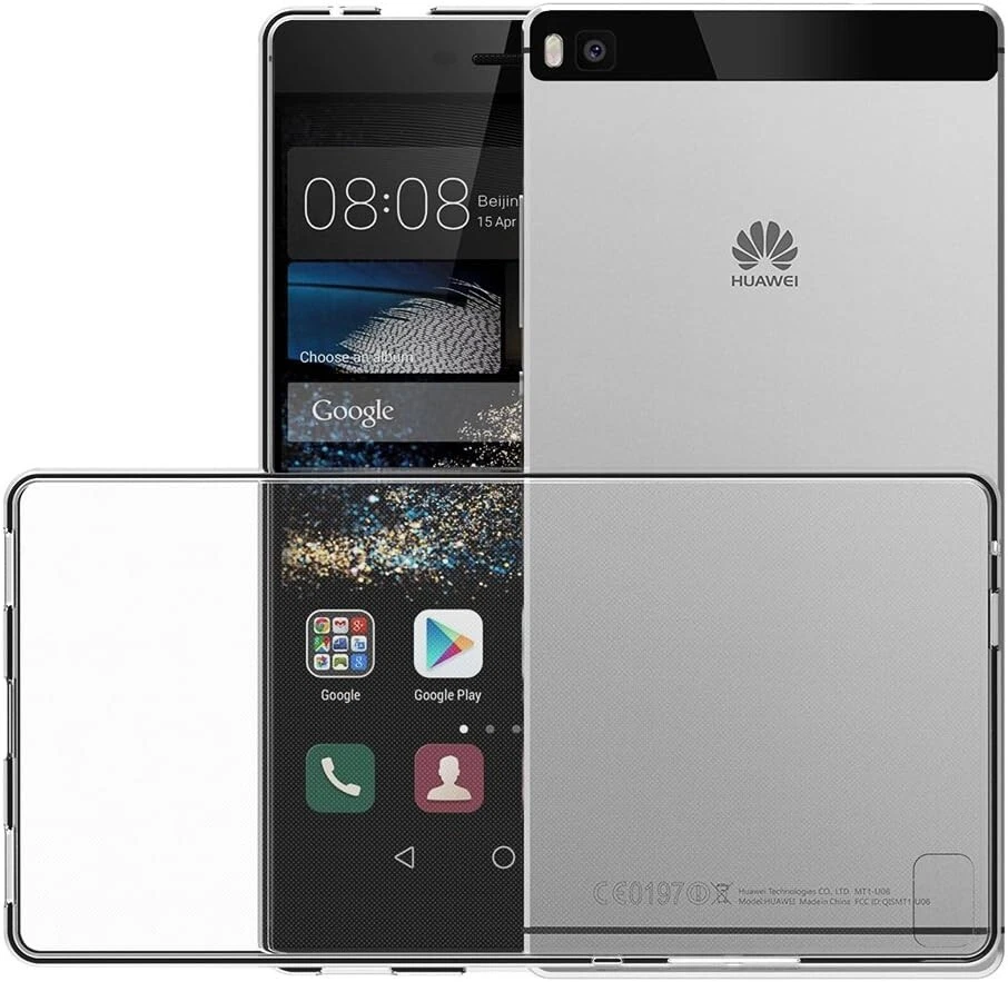 CUSTODIA SLIM BACK COVER per HUAWEI P8  +  PELLICOLA VETRO TEMPERATO - Immagine 2 di 4