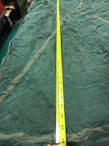 vintage military mosquito net canopy, rectangular, insect screen netting, issued - Picture 10 of 11