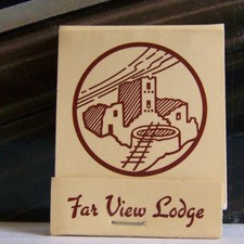 Rare Vintage Matchbook Cover D1 Park Colorado View Lodge Mesa Verde National