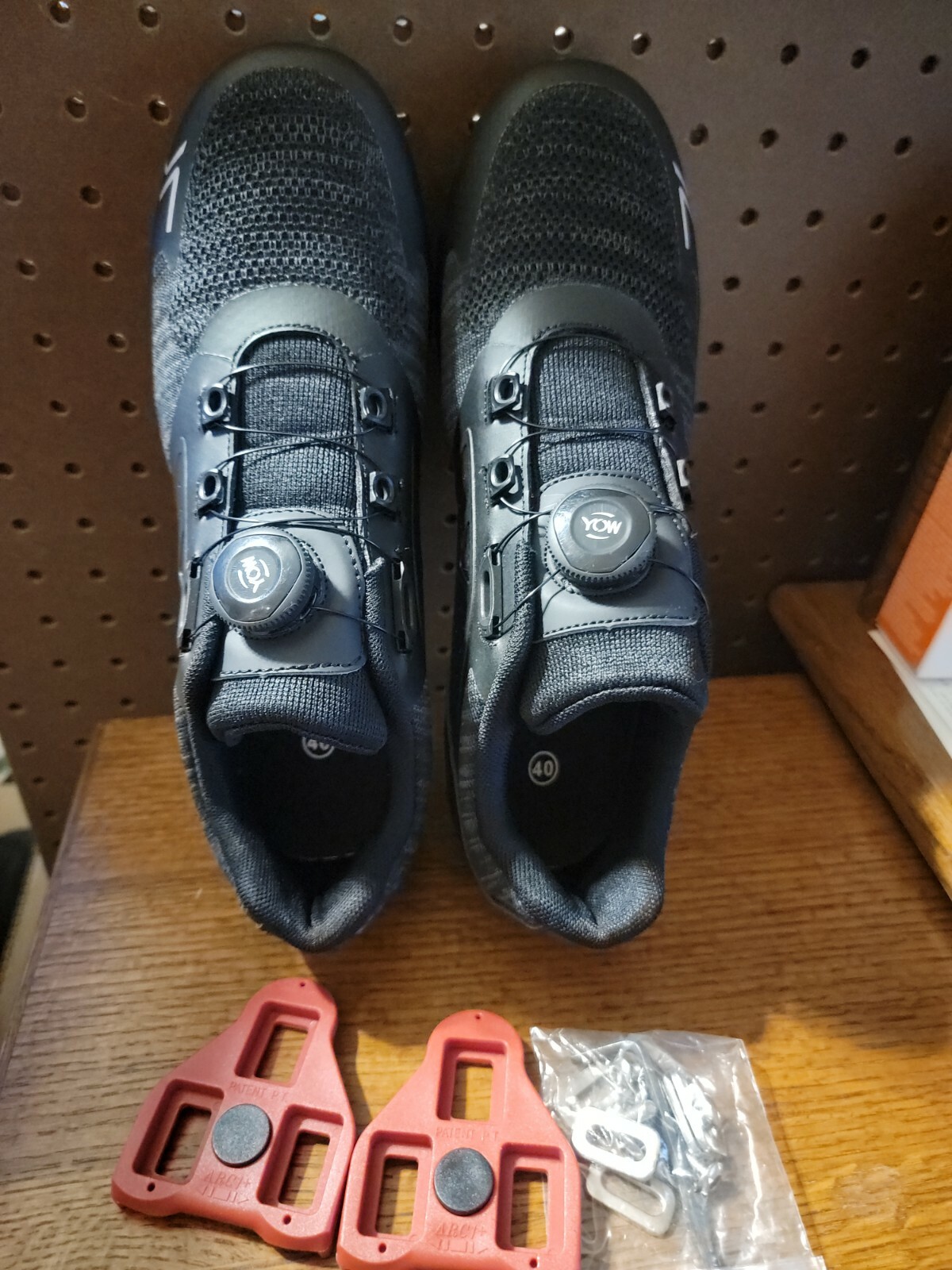 Yow Sport Mens Womens Cycling Shoes Delta Cleat Set Compatible with SPDR SZ 40 eBay