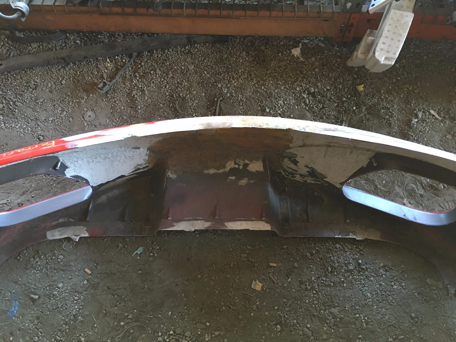 2005-2009 FERRARI F430 FRONT BUMPER COVER OEM FIBERGLASS