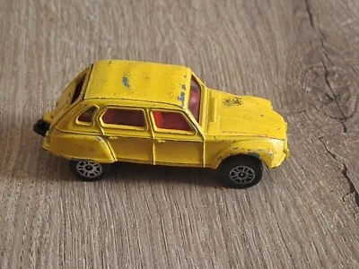 VOITURE CORGI JUNIORS CITROEN DYANE JAUNE MADE IN GT BRITAIN ECH 1:60 - Photo 1/4