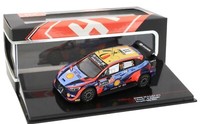 Hyundai I20 N RALLY1 #11 Acropolis Rally 2022 Neuville Wydaeghe IXO RAM868 1:43