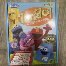 Zingo! Bingo With A Zing Sesame Street ThinkF...