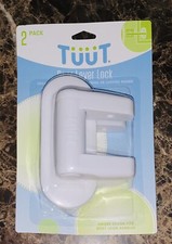 Tuut Door Lever Lock 2 Pack Child Proof Doors  Handles 3M Adhesive  NEW 