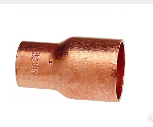 NIBCO HVAC 3/4 in. x 5/8 in. Copper Pressure Cup x Cup Coupling Reducer Fitting