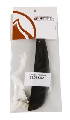 Liquid Force LBC 1.0 Wakeboard Fin with 10-24 screws - 1 Fin