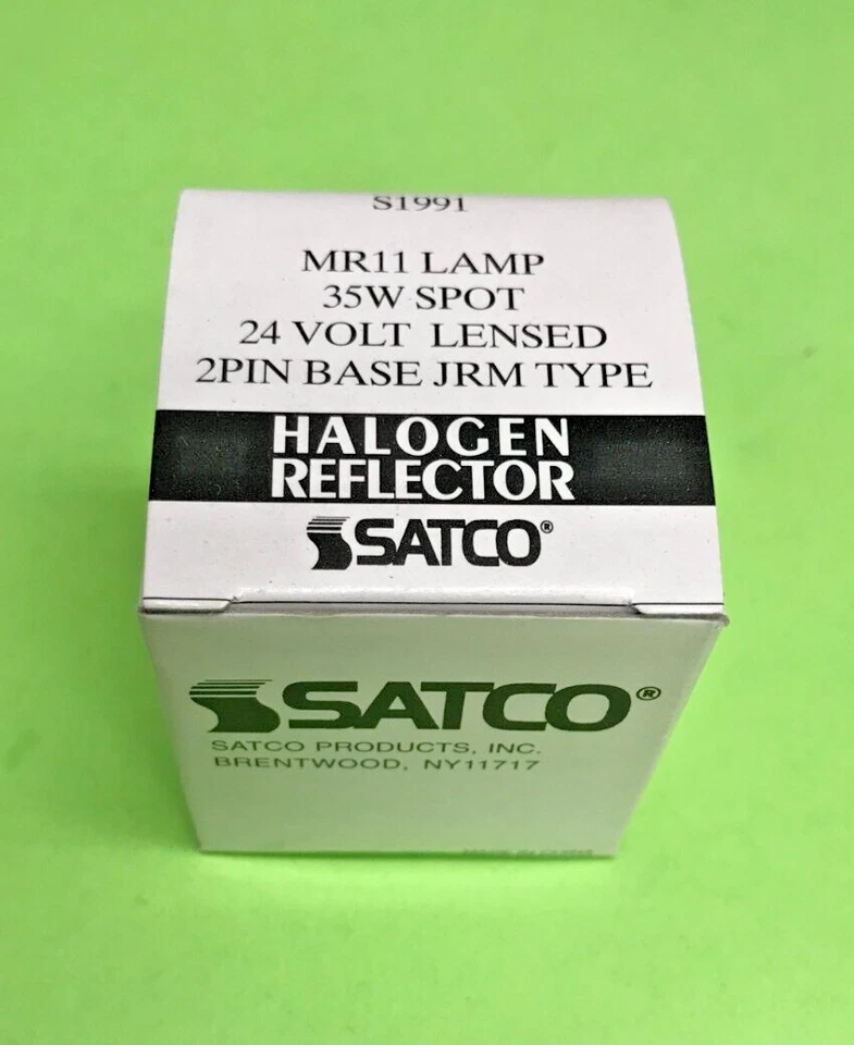 SATCO S1991 35W MR11 BiPin GZ4BASE 24V NARROW SPOT REFLECTOR LIGHT BULB FTE/C/24 - Image 2 of 2