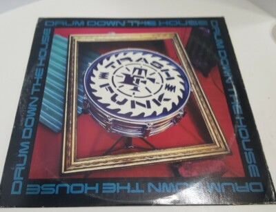 Trash Funk Drum Down the House 12'' Vinyl 1988 33RPM  PROMO Electron 4V943257 NM