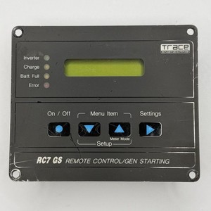 Trace RC7 GS Digital Inverter Remote Control / Gen Starting