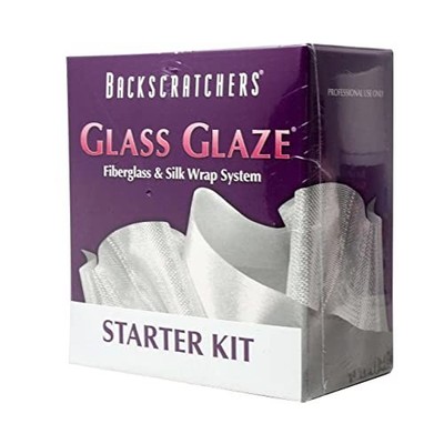 Backscratchers Extreme Glass Glaze Fiberglass and Silk Wrap Starter Kit