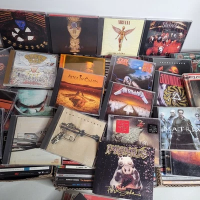 A-Z 90's Grunge Y2K Rock Nu-Metal Alternative Punk Metal CD Build Your Own Lot • 35$