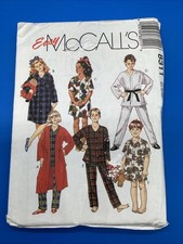 Vintage Kids Sewing Pattern Lot: Mccall  s 8311  Simplicity 9230 1990S