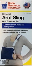 GNP Good Neighbor Pharmacy Universal Arm Sling Blue One Size