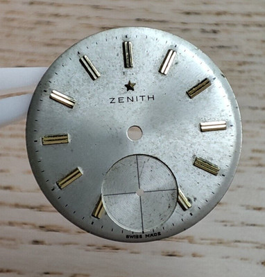 Zenith Watch Dial 26,4mm Vintage Quadrante