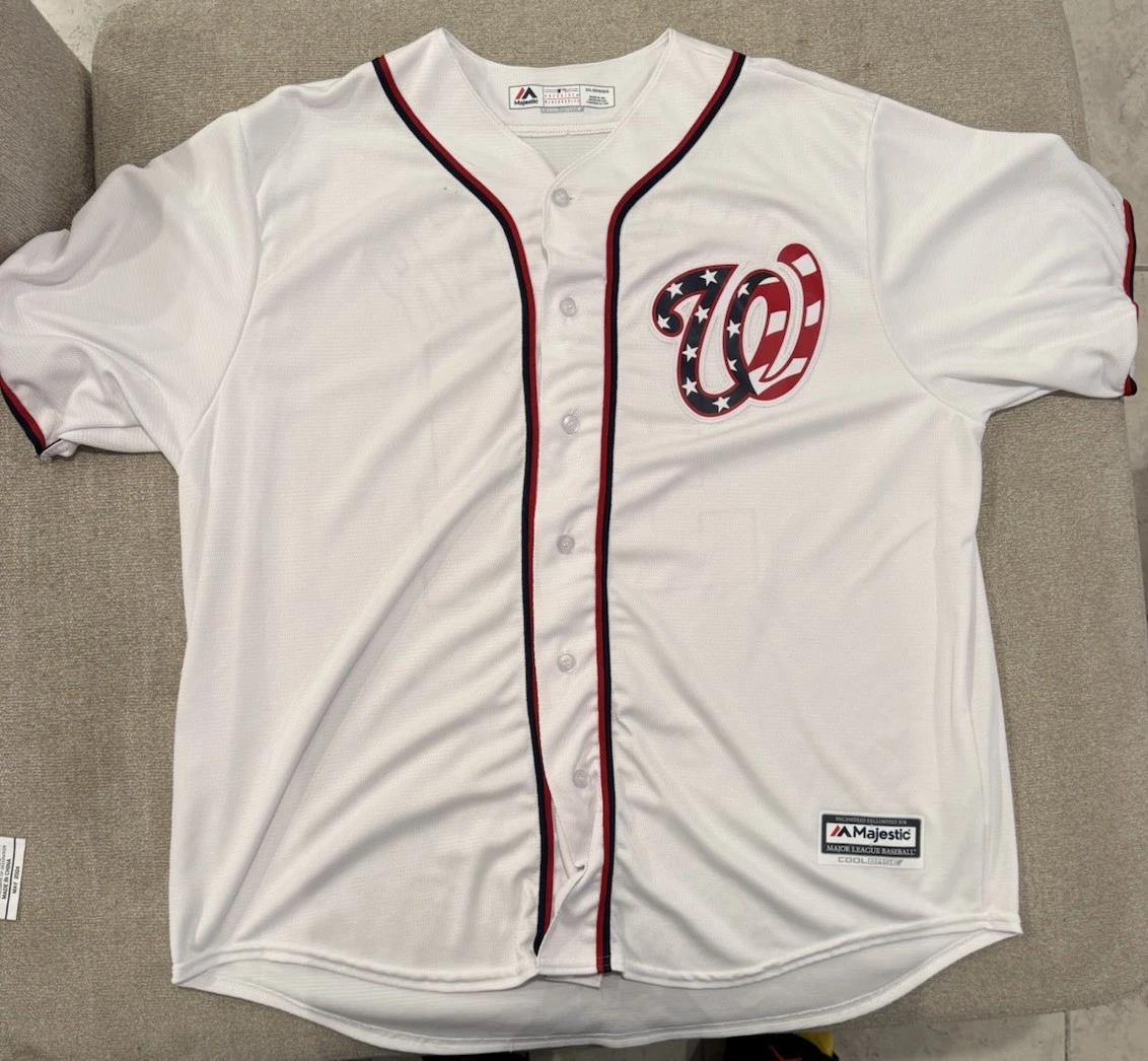 Majestic Washington Nationals MLB Jerseys for sale | eBay