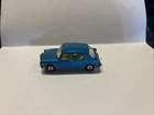 Matchbox Lesney Superfast No 64 MG 1100 Metallic Blue with driver and dog