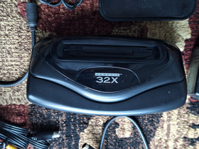 SEGA Genesis 32x Console + OEM AC Adapter + OEM RF Adapter & Video Cable TESTED