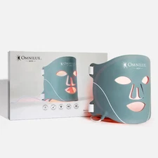 Omnilux Men LED Light Therapy Mask – Anti-Aging Skincare for Men & Women