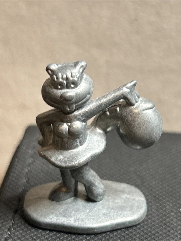 MONOPOLY Spongebob Squarepants ☆ Replacement 6 Pewter Tokens + Plankton Coin - Image 2 of 4