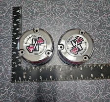 Ford OEM Bronco F150 Dana 44 Automatic Locking Hub Caps Nice Pair Used 4x4 Truck