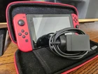 Nintendo Switch SMO HAC-001 Console with Joy-Con, Dock, Charger, and Case