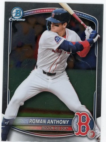 2025 Bowman Chrome Prospect Rookie Roman Anthony #167 Red Sox