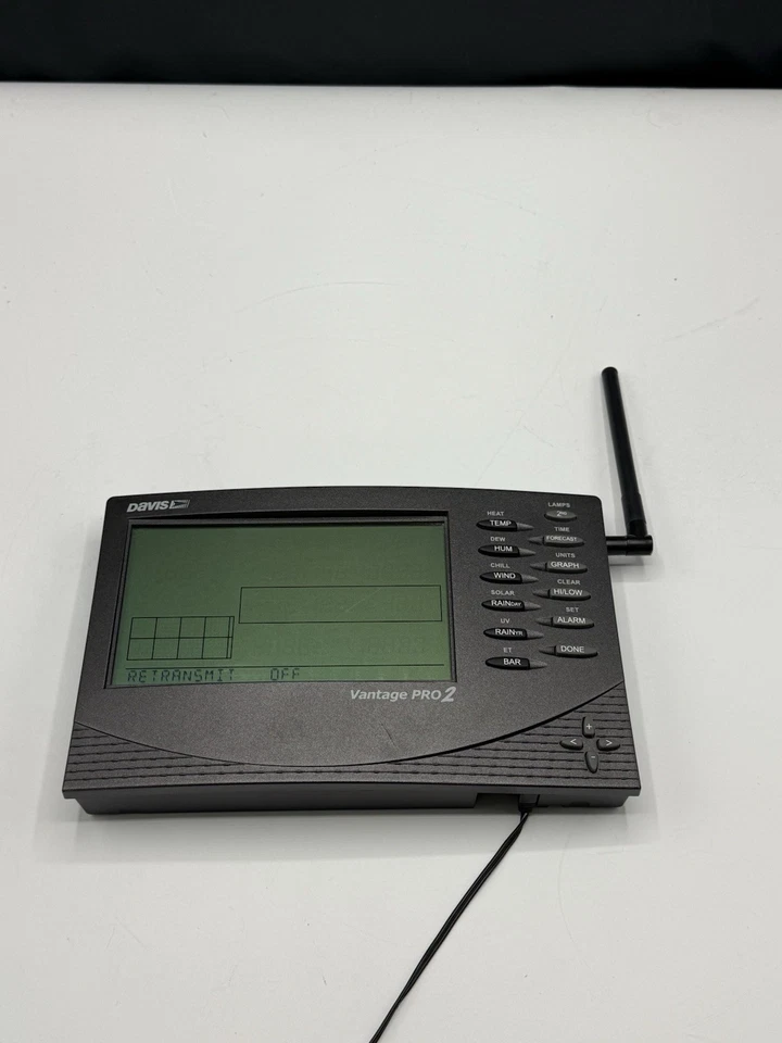 Davis Vantage Pro2 Wireless Console Receiver (6312) READ - Image 2 of 4